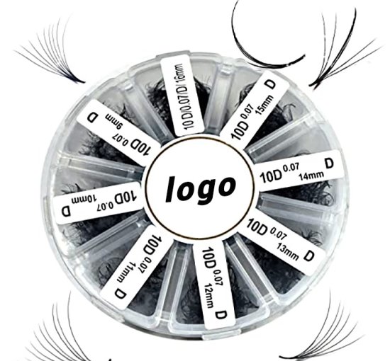 Loose premade fan lashes，premade fan lashes，loose volume premade fans