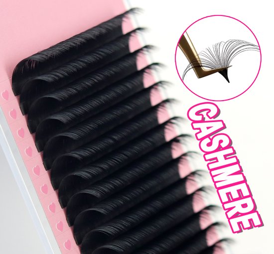 Individual Volume Matte Black Cashmere Lash Extensions