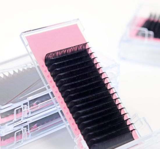 Velvet Lash Extension Trays Individual Classic Eyelashes Extensions