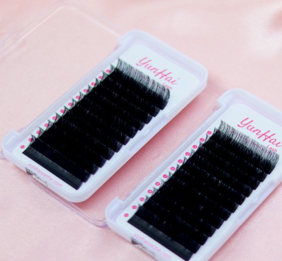 Vegan Free Customized Logo Eyelashes Extension Professional Trays