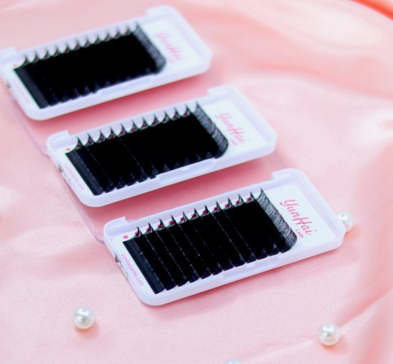 Dark Matte Lash Extensions Matte Black Lash Extensions Volume Trays